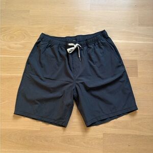 Fair Harbor Black Swim Trunks